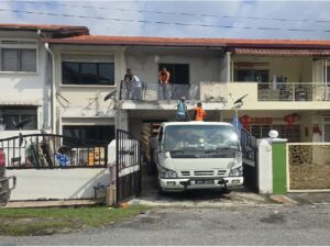 Petaling Jaya townhouse renovation exterior