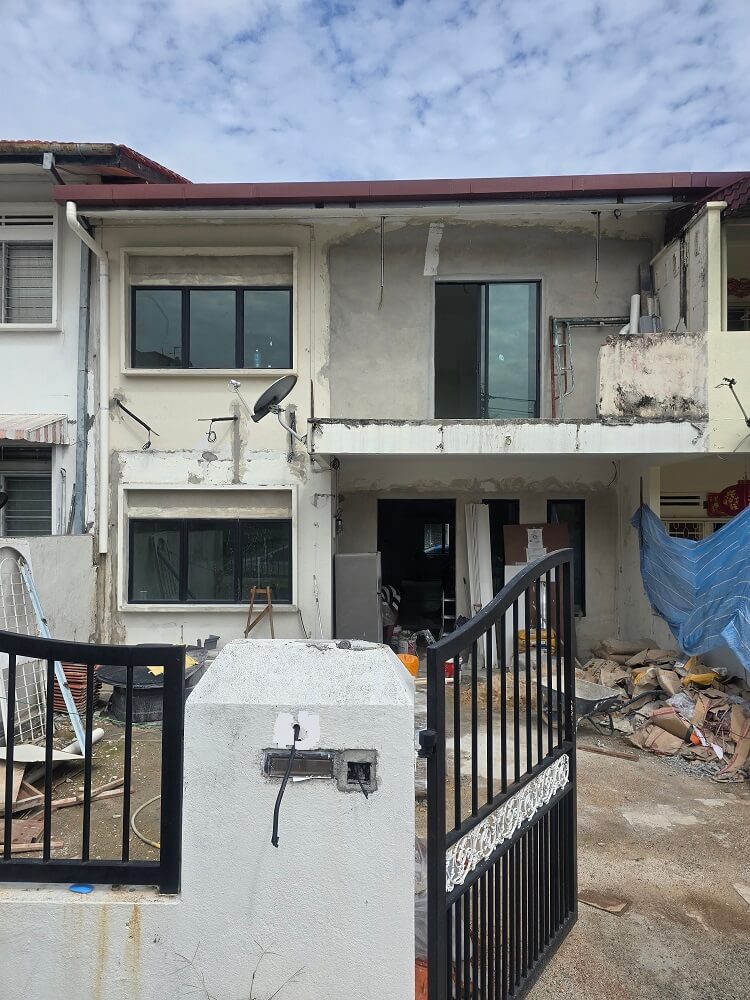 townhouse exterior design Petaling Jaya